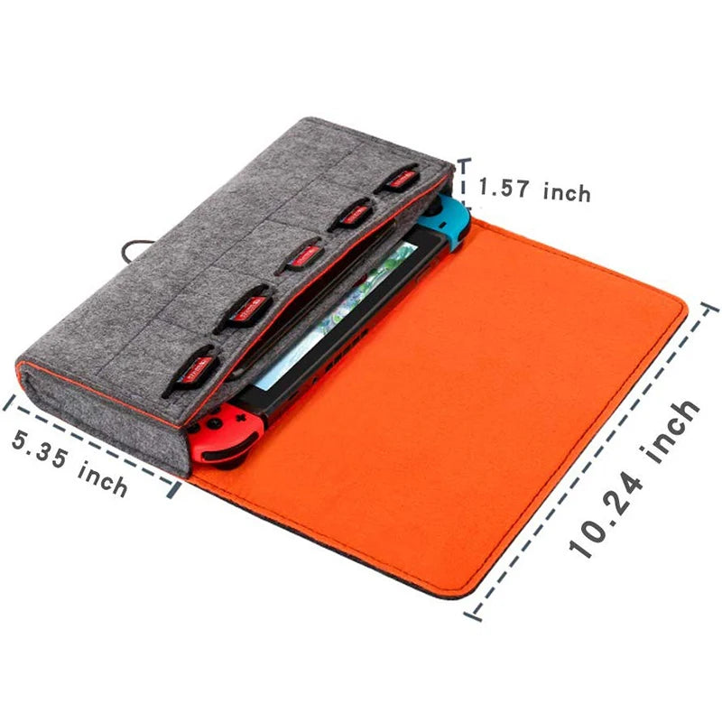 Portable NS Carrying Case Farbic Anti-Scratch Cover