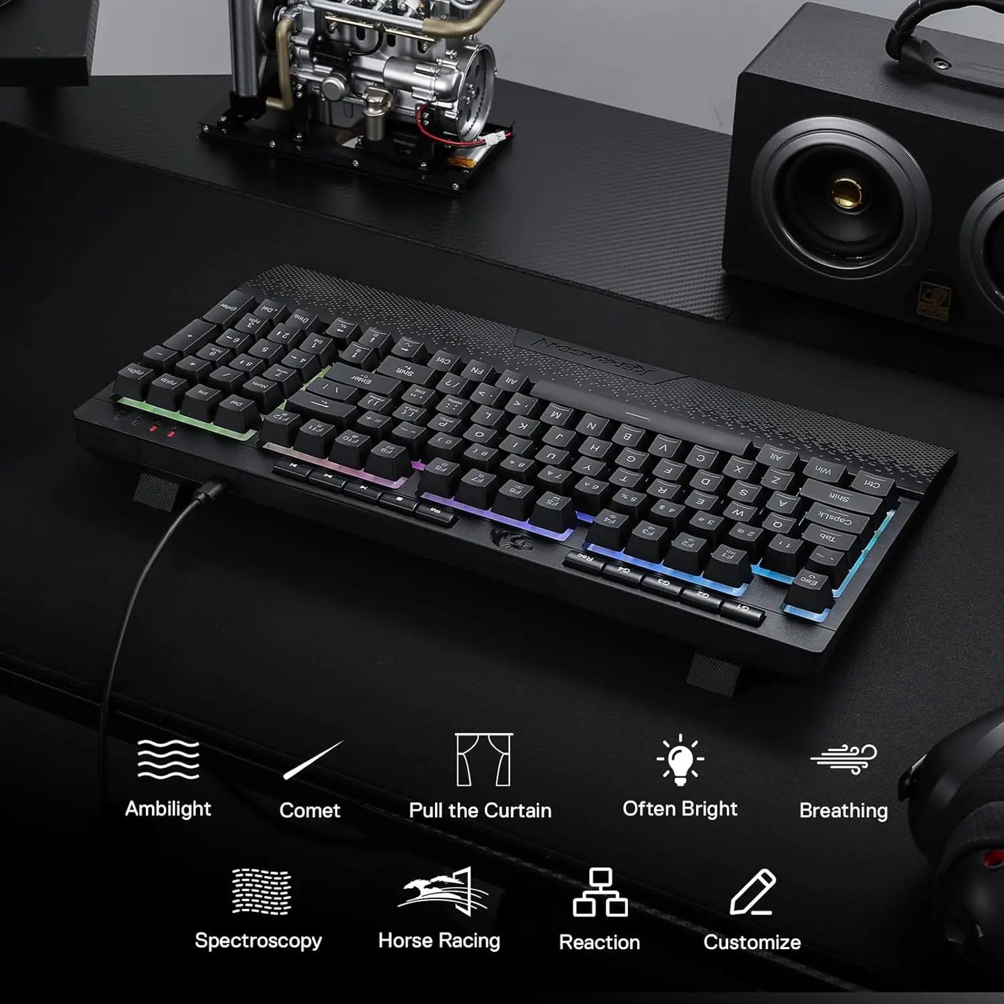 Redragon K515 Shiva RGB Mechanical Keyboard