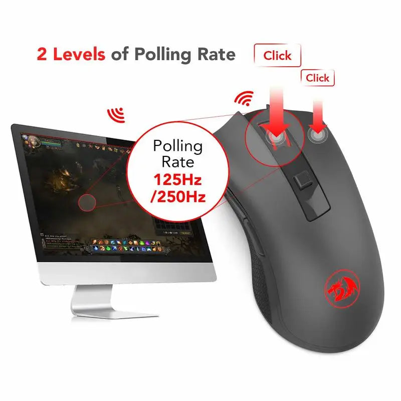 Redragon M652 Optical 2.4G Wireless Mouse