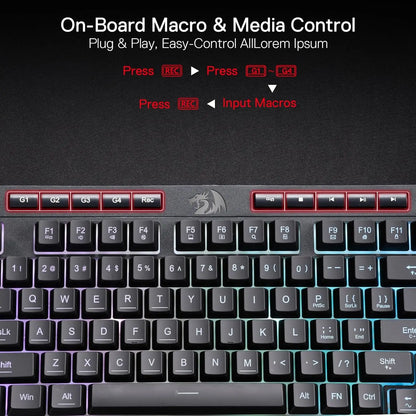 Redragon K515 Shiva RGB Mechanical Keyboard